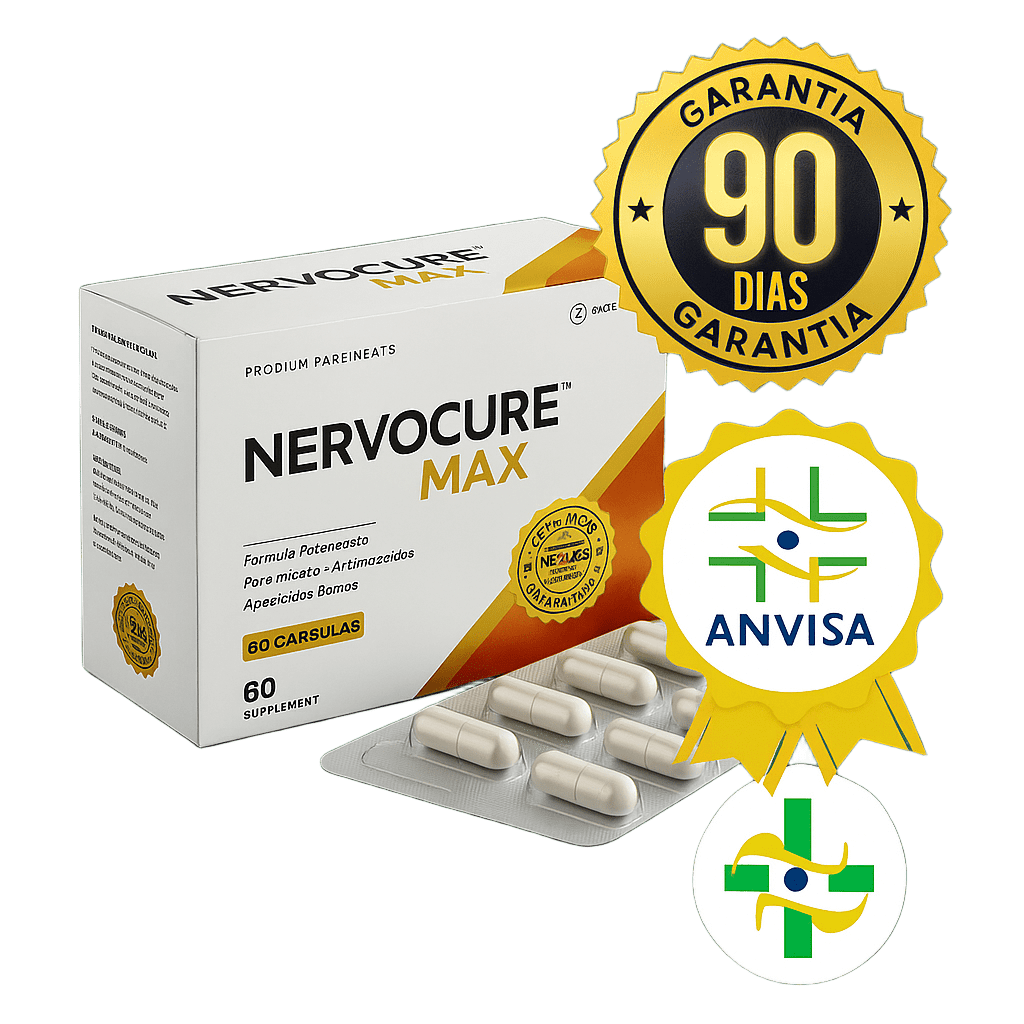 NervoCure Max - garantia de 90 dias e satisfação garantida