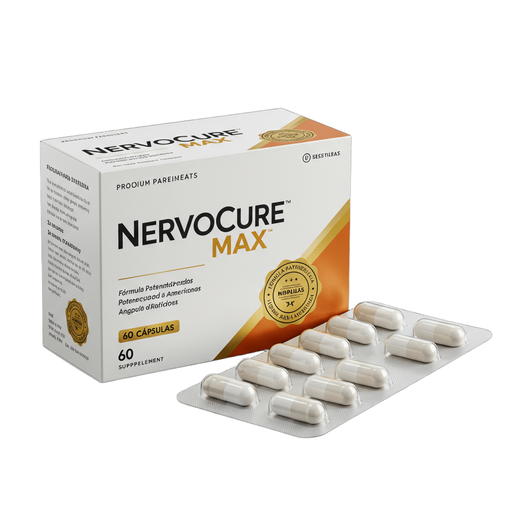 NervoCure Max original - suplemento para saúde dos nervos e alívio de formigamentos