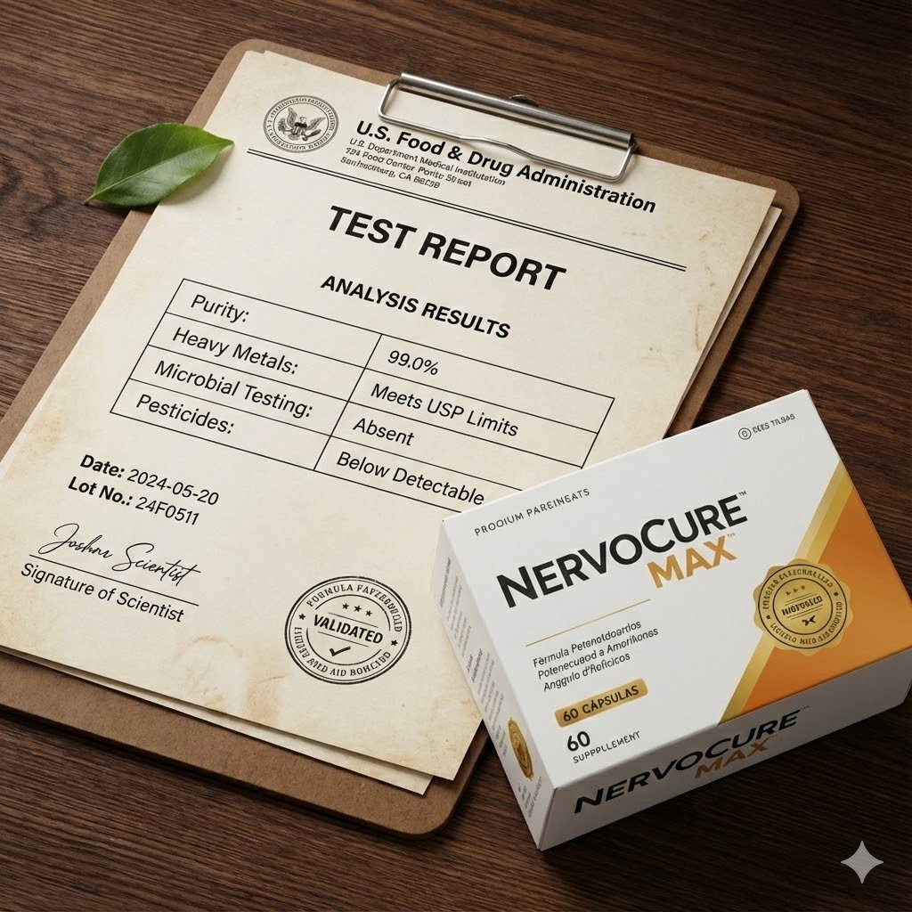 Certificado de pesquisa NervoCure Max